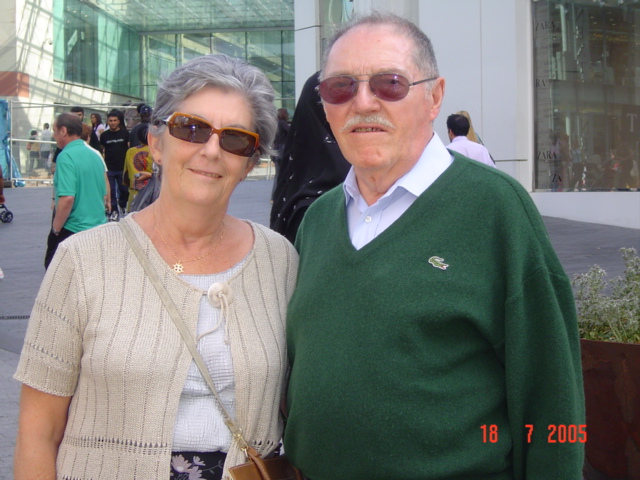 Leopold et Yvonne en Angleterre